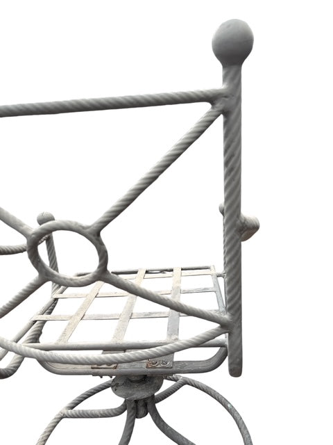 Rope Design Table and Six Swivel Chairs