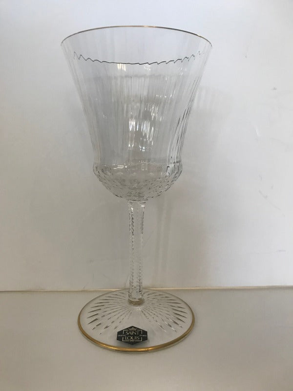 Saint Louis Crystal  "Apollo" Water Goblets S/12