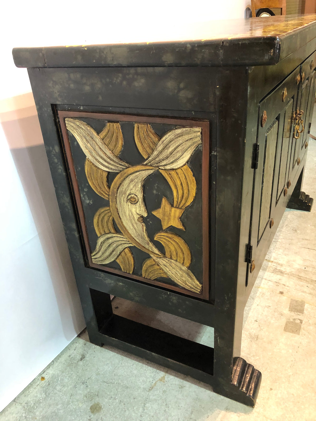 Spanish Colonial Style Ceremonial Cabinet