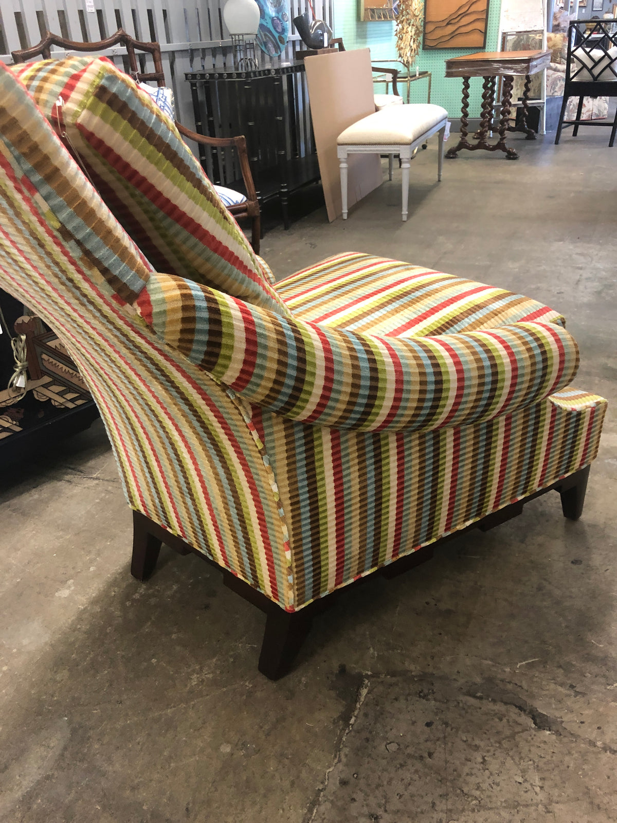 Baker Upholstered Lounge Chair