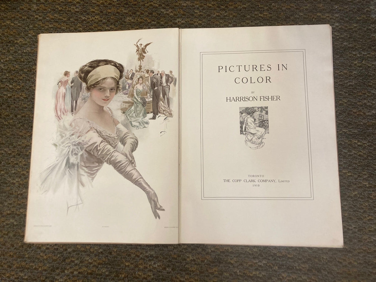 Pictures in Color by Harrison Fisher 1910