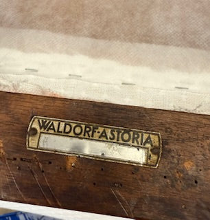 Pair Waldorf-Astoria Label Side Chairs