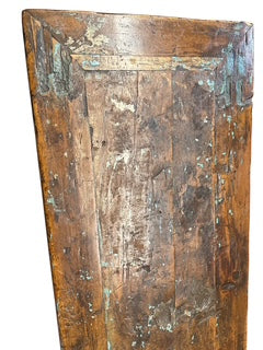 Asian Style Low Vintage Bay Window Bench, Hallway Pew or Table