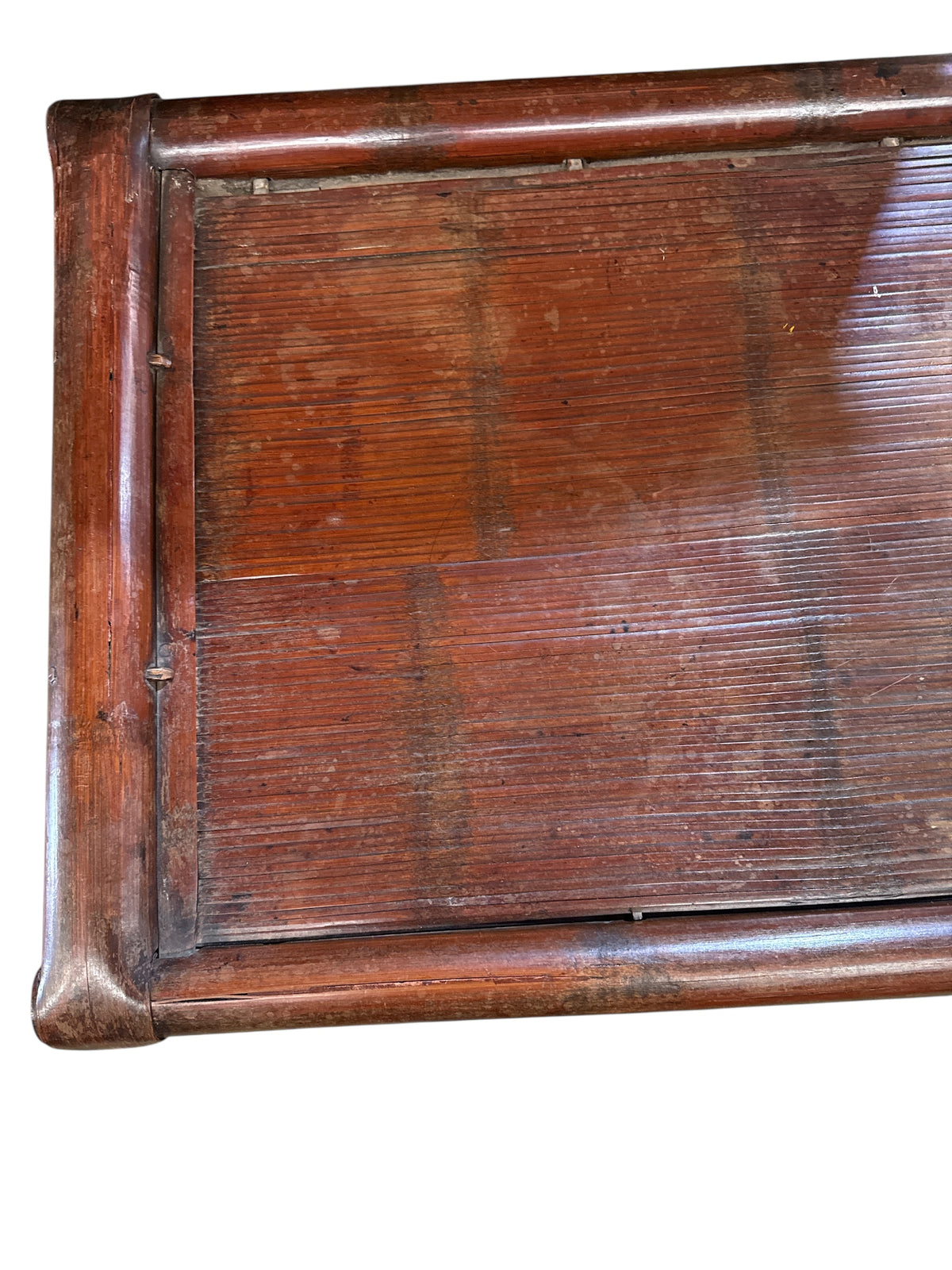 Chinese Carved Bamboo Bench