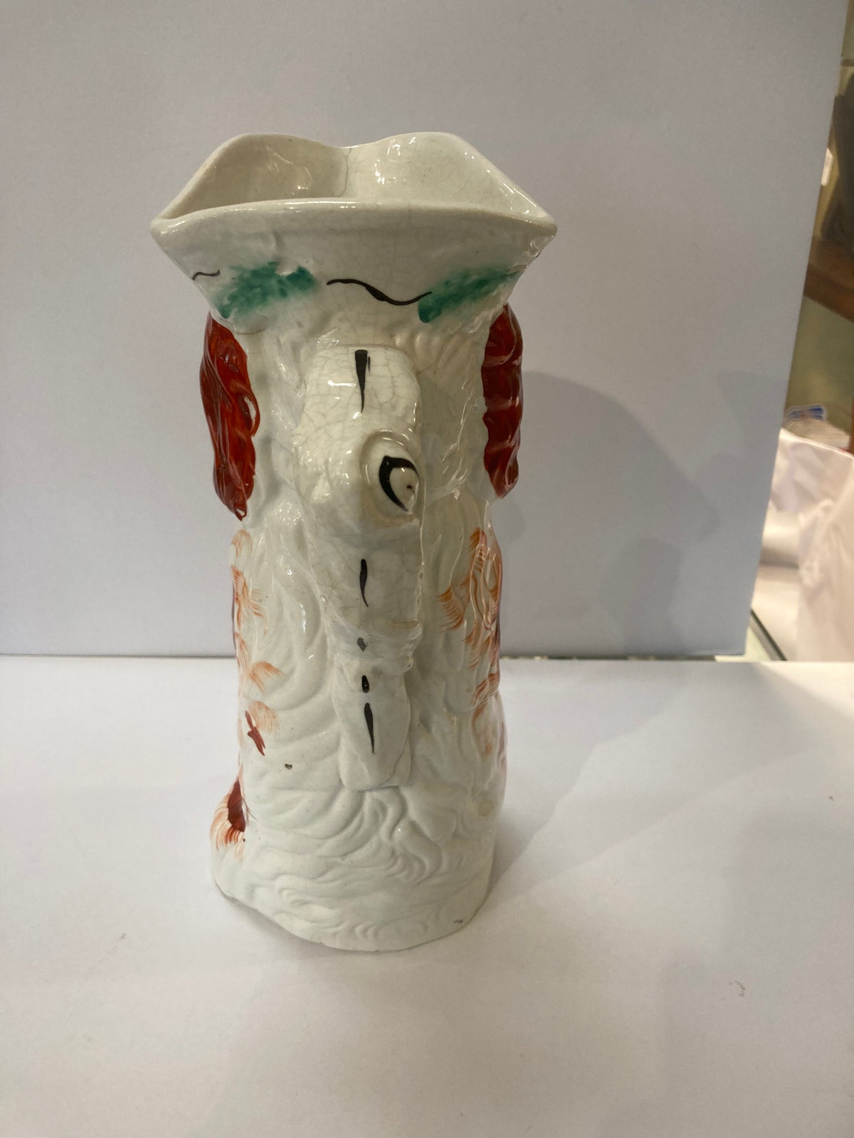 Staffordshire Dog Pitcher