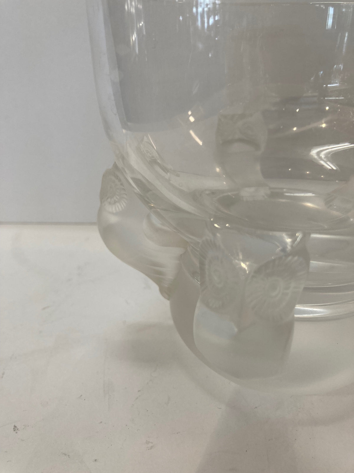 Lalique Owl Vase