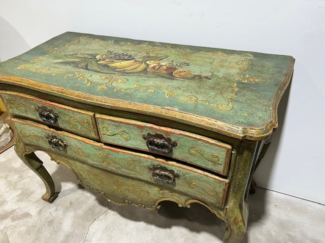 Portuguese Faux Painted Chest