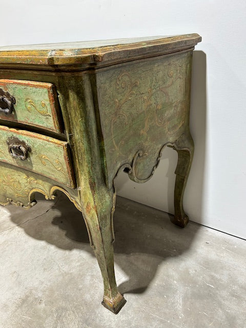 Portuguese Faux Painted Chest