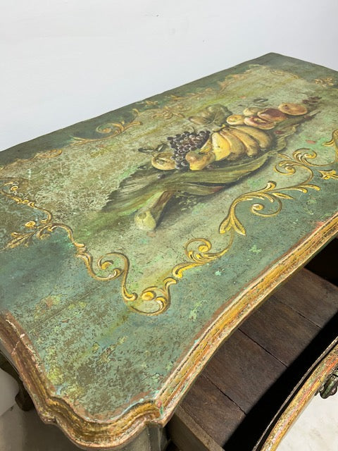 Portuguese Faux Painted Chest