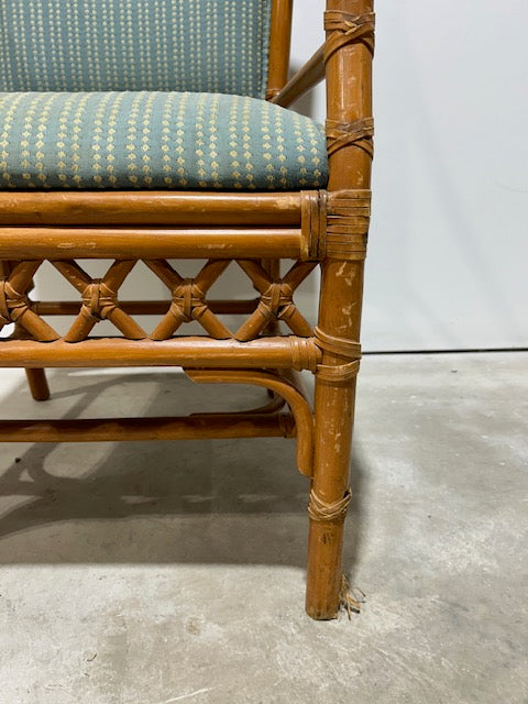 Vintage Rattan Arm Chairs