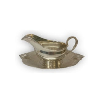 International Sterling "Royal Danish" Gravy/Sauce Boat & Undertray
