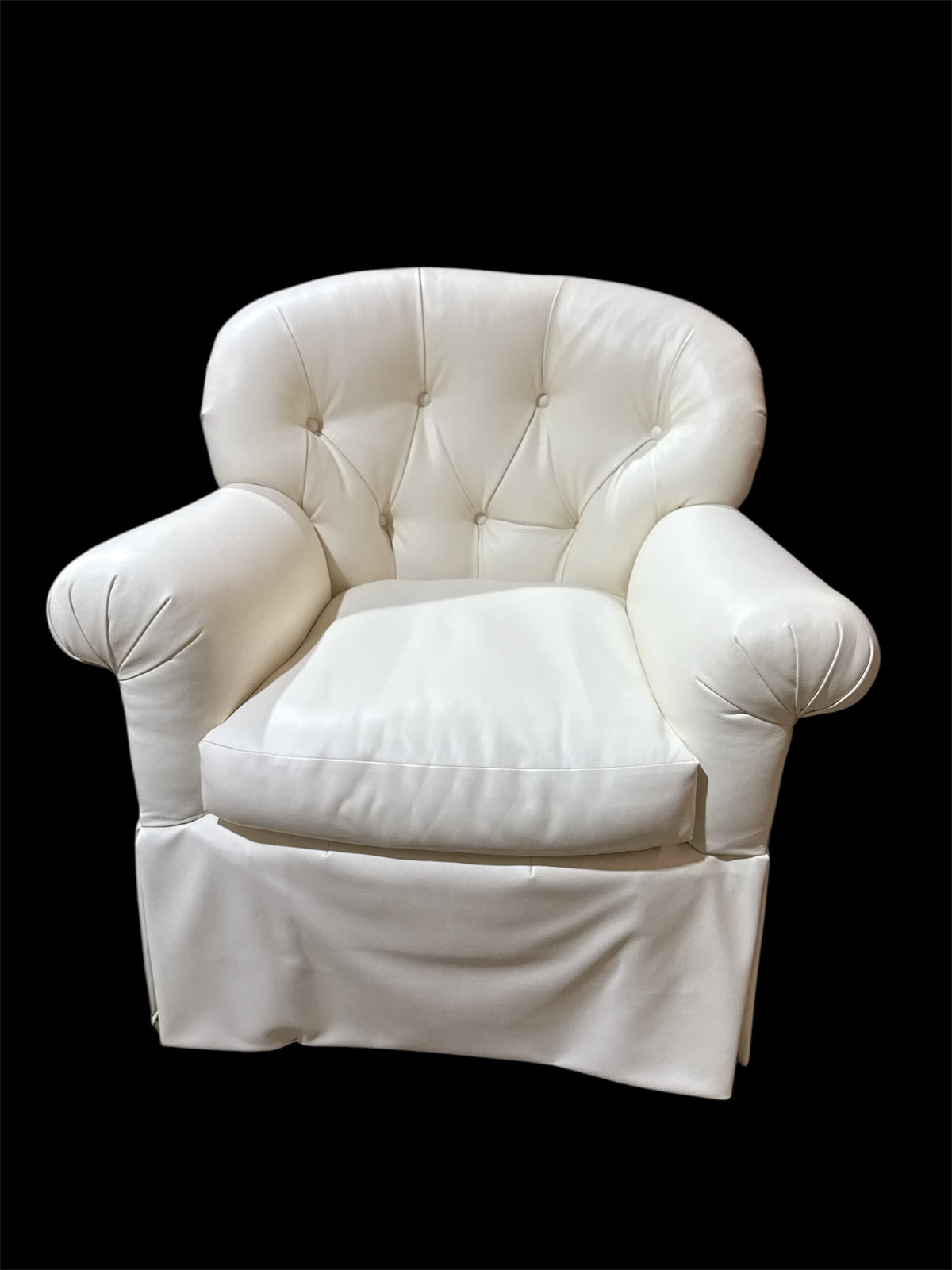 Pair Leatherette Chairs