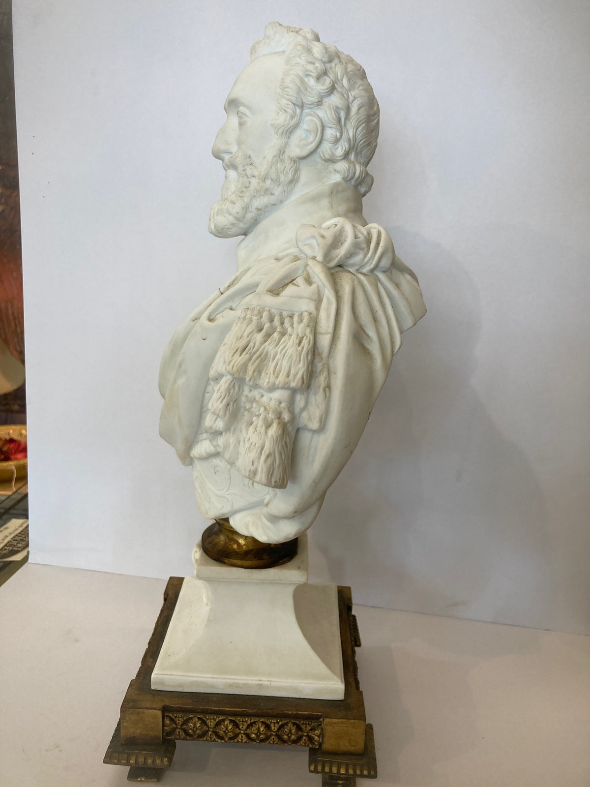 Antique 19th Century Bust of Henry IV