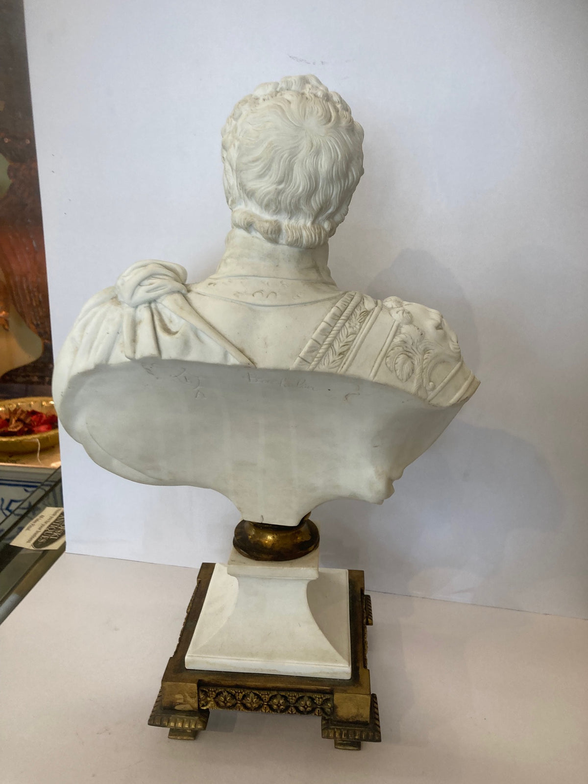 Antique 19th c Sevres Bust of Henry IV