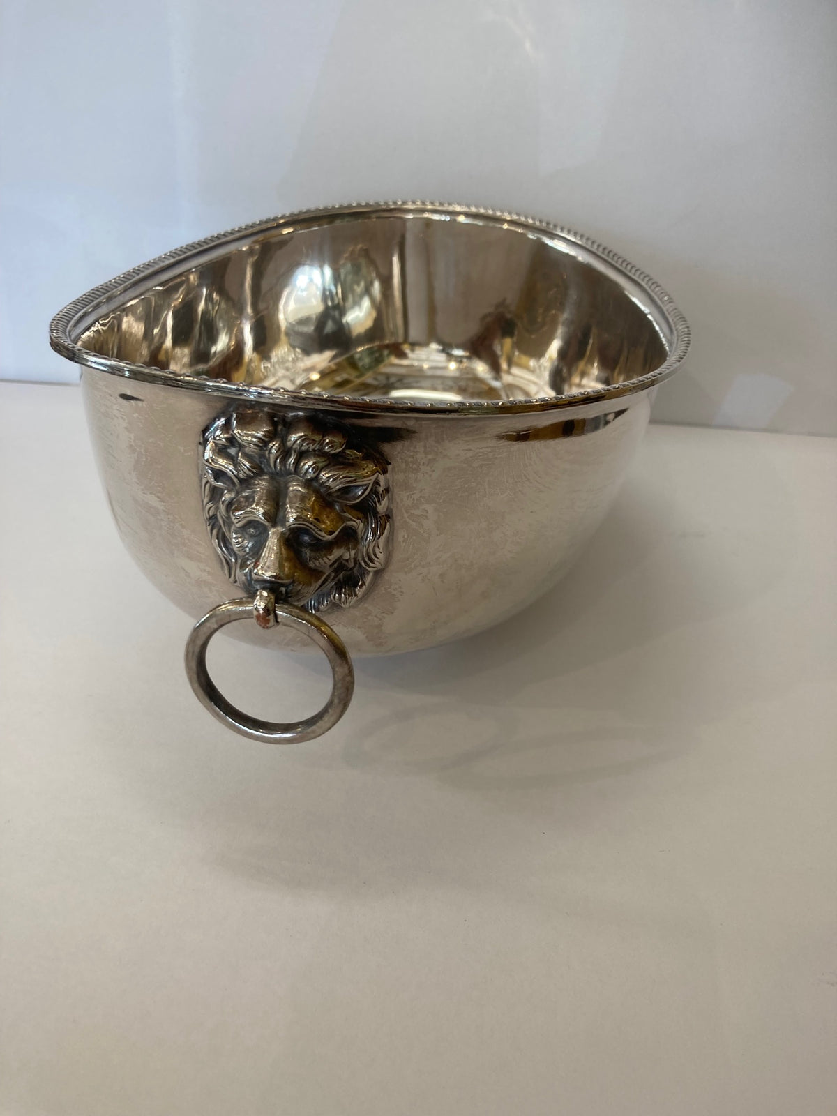 Silver Plate Center Bowl
