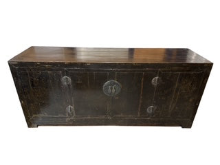 Asian Style Wood Sideboard