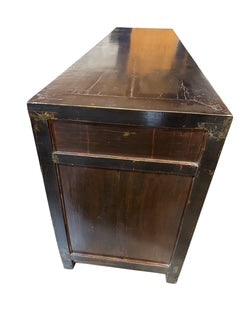 Asian Style Wood Sideboard