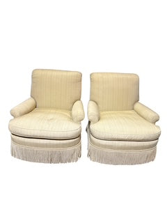 Pair Club Chairs (FRAME ONLY)