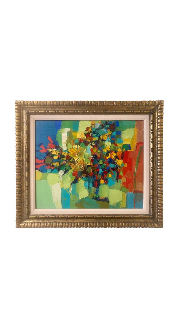 Oil of Flowers by Nicola Simbari – Kofski Antiques