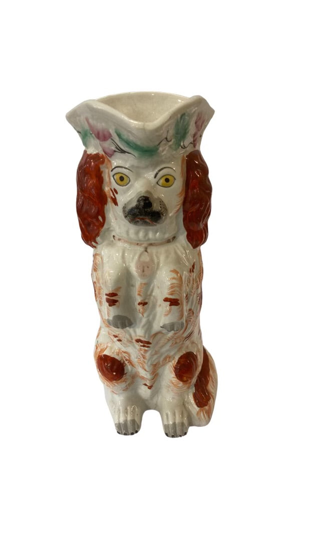 Staffordshire Dog Pitcher