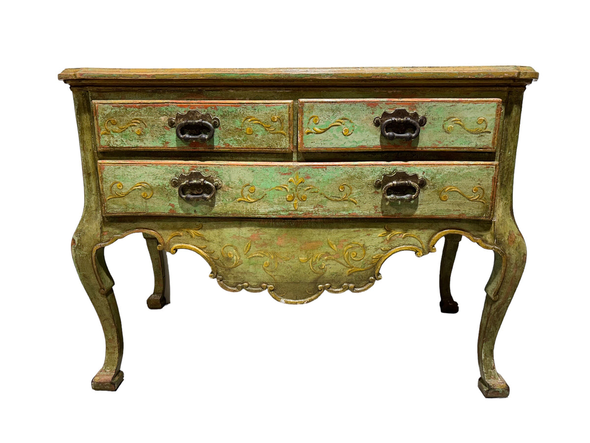 Portuguese Faux Painted Chest