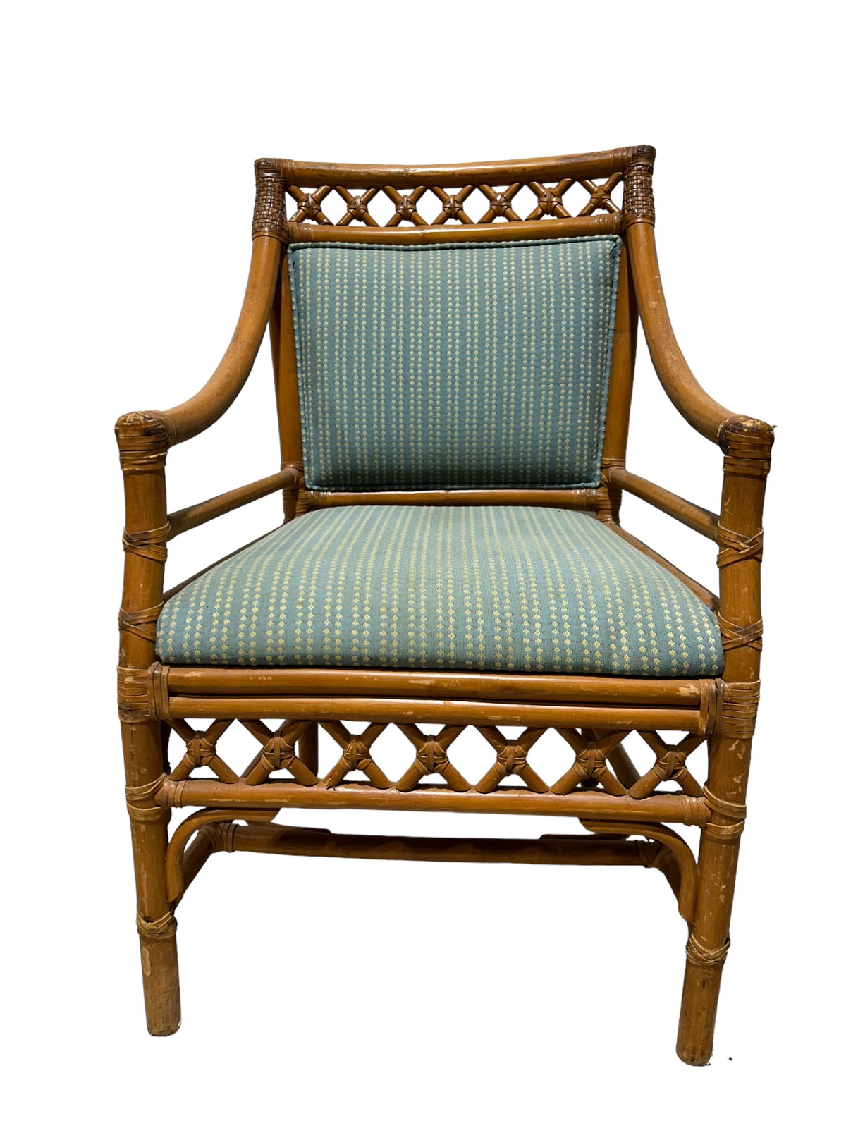 Vintage Rattan Arm Chairs