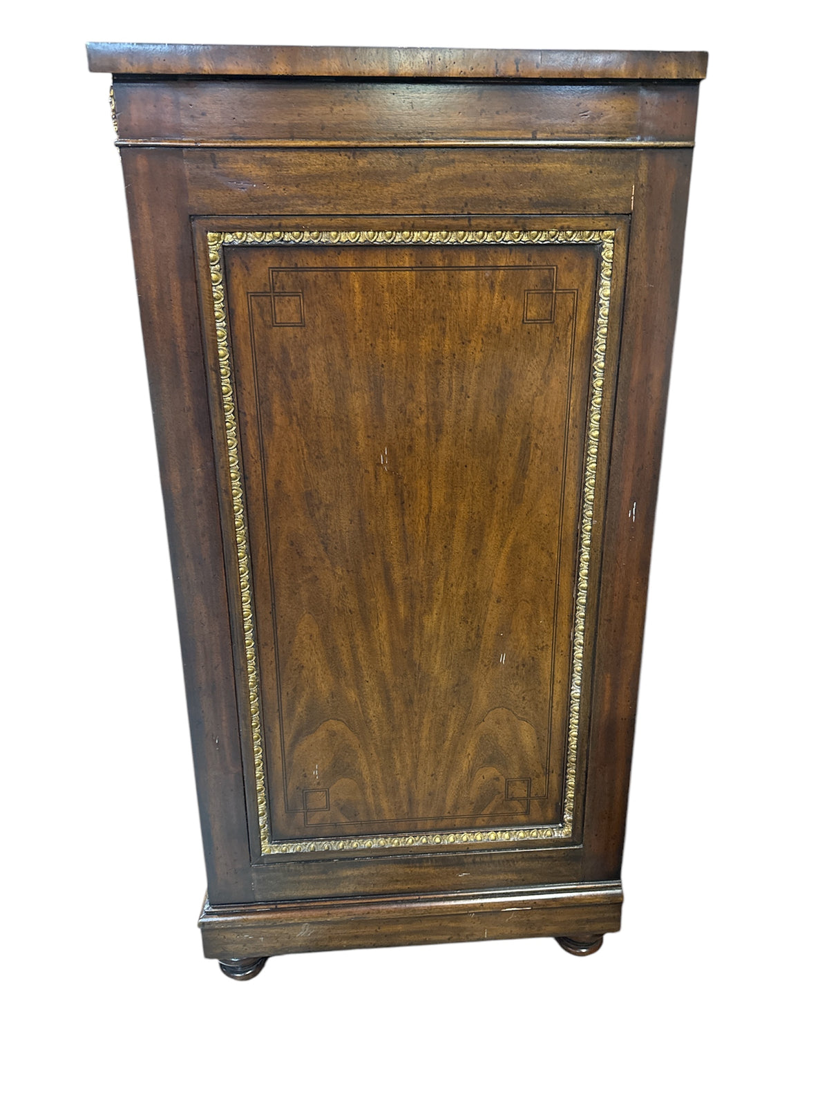 Mahogany Pedestal File Cabinet by Maitland Smith