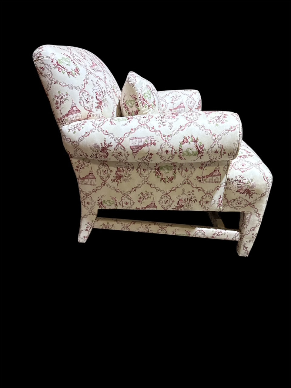 UPHOLSTERED CHAIR FRAME ONLY