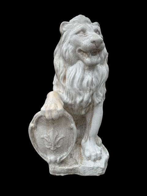 Glazed Terra Cotta Lion