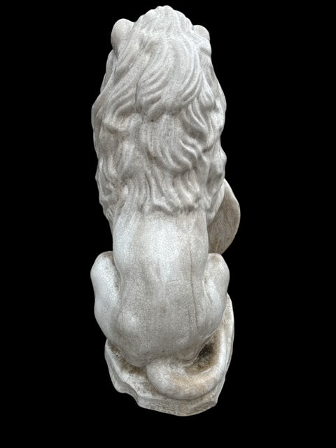 Glazed Terra Cotta Lion