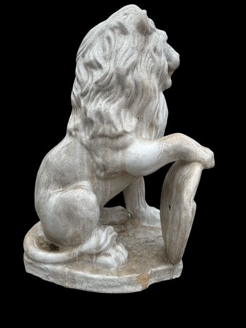 Glazed Terra Cotta Lion