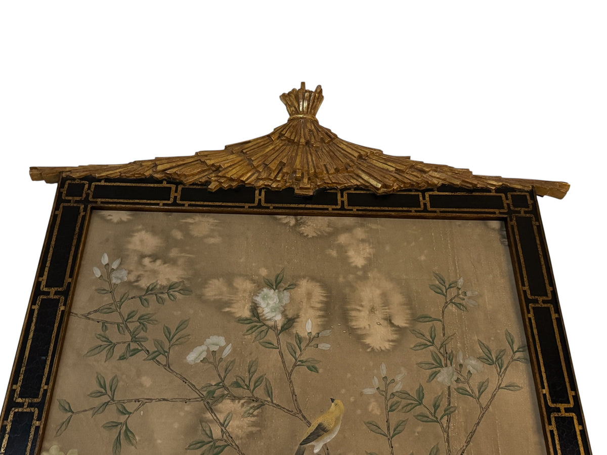 Pair Monumental Chinoiserie Wall Panels by Dessin Fournir