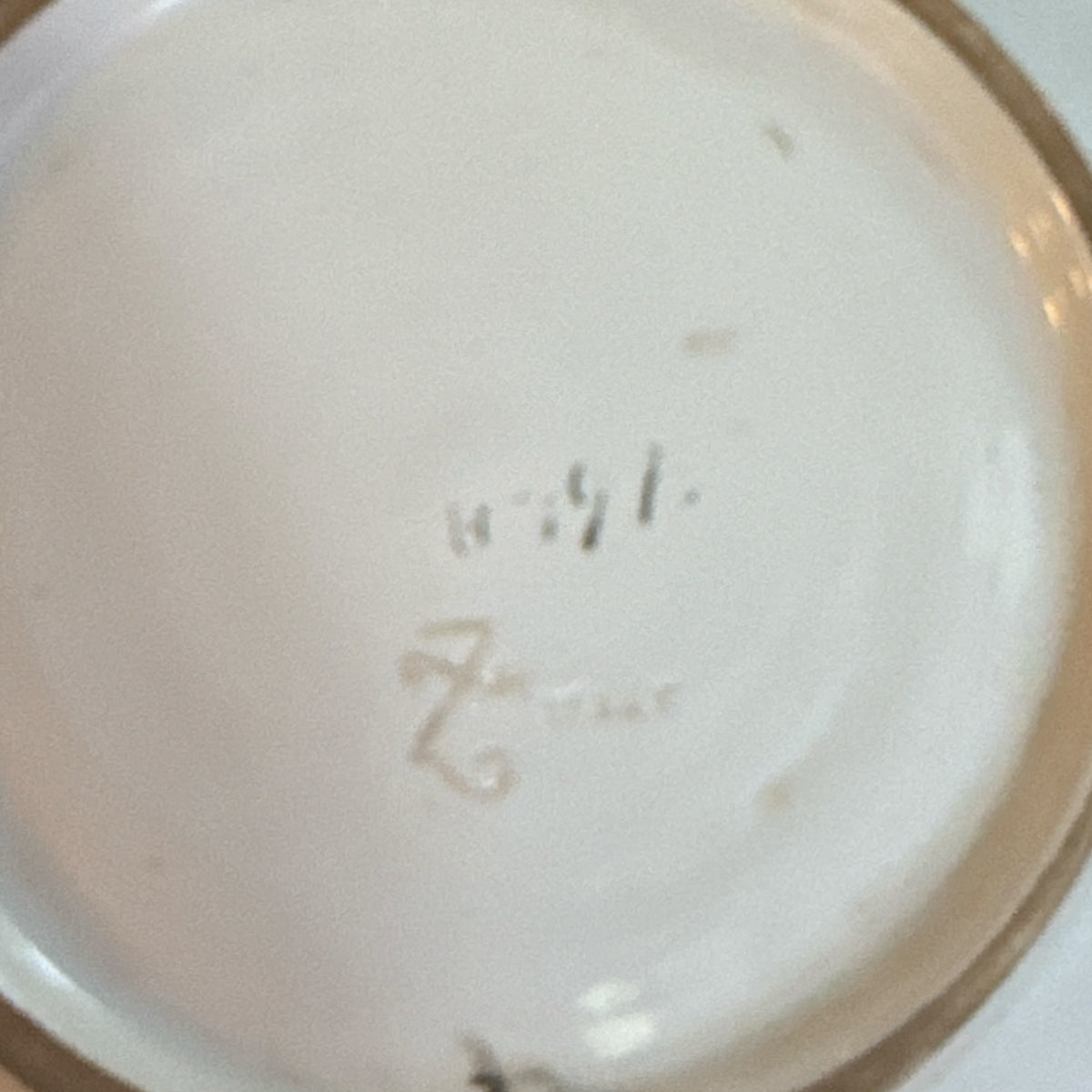 Vintage Ceramic Asparagus Plate