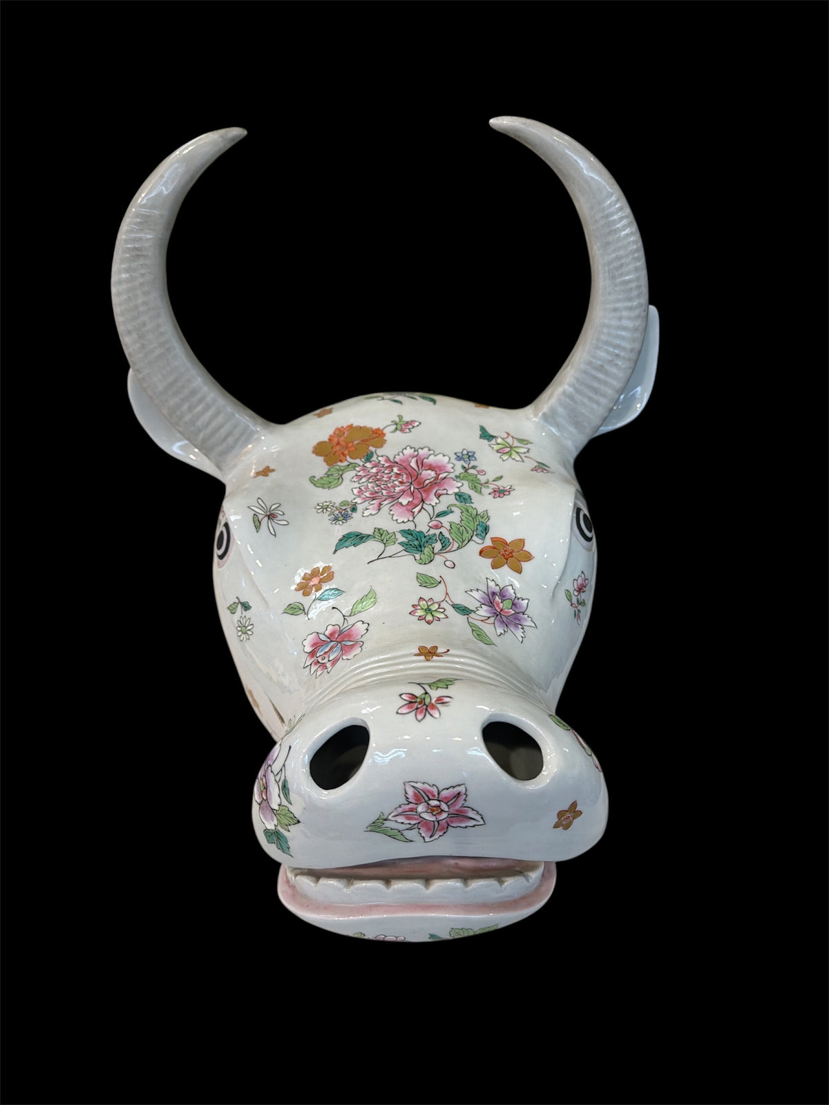 Faience Style Bull