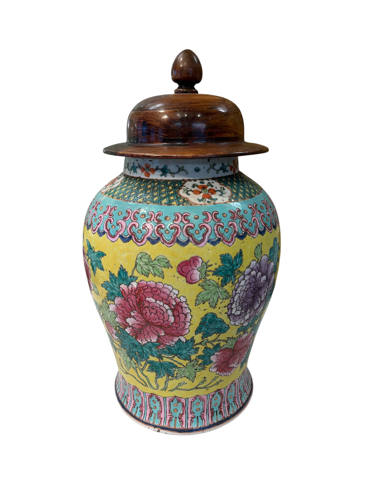 Chinese Export Covered Jar