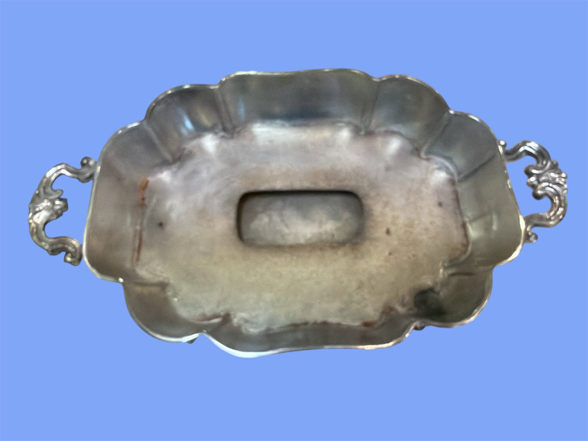 Antique Silver Plate English Server