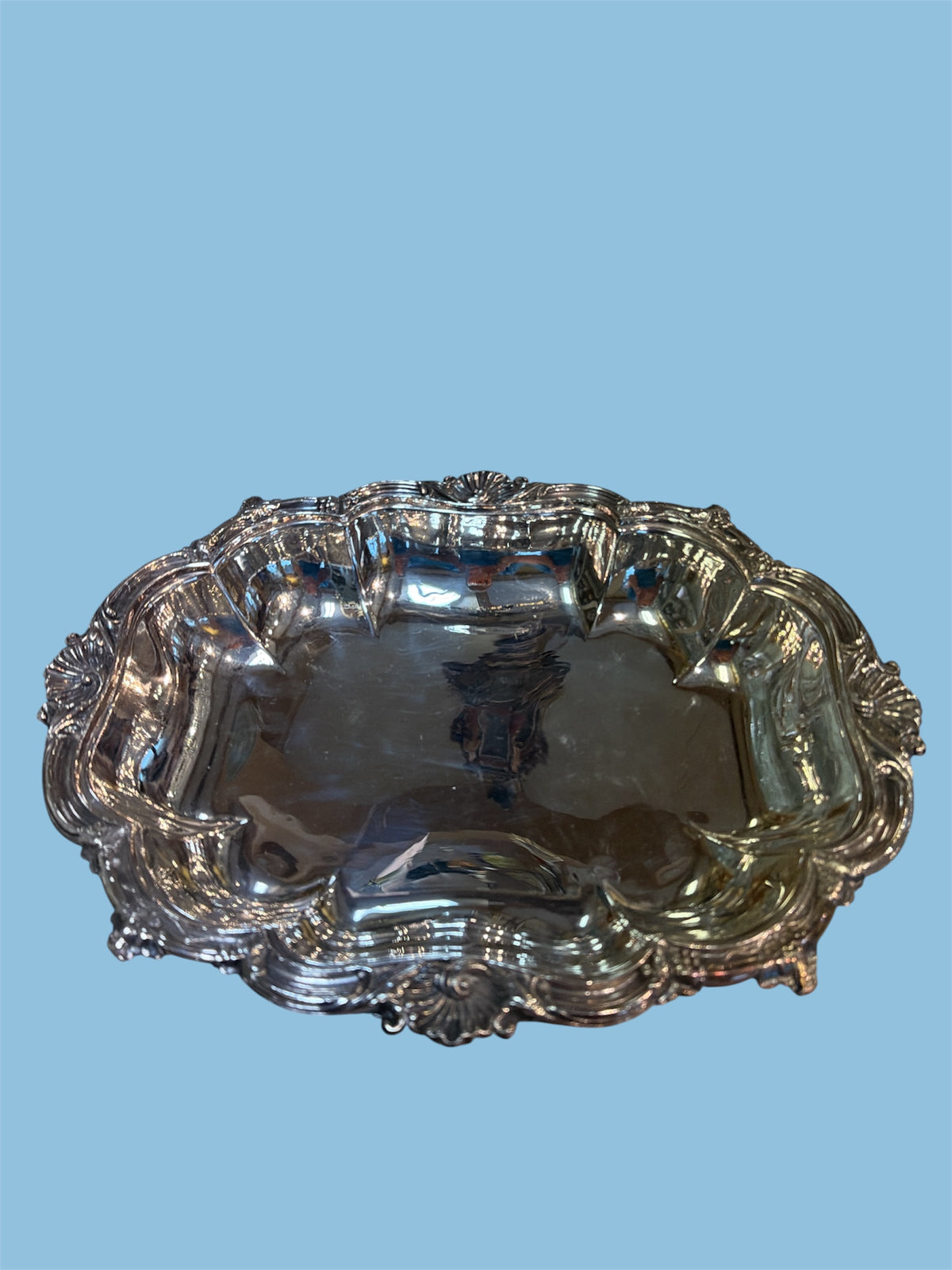 Antique Silver Plate English Server