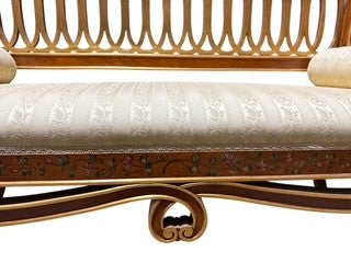Regency Style Settee by Galimberti Lino