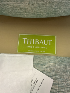 Skirted Swivel Chair By Thibaut