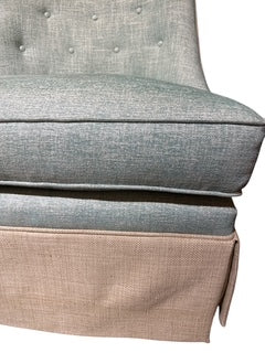 Skirted Swivel Chair By Thibaut