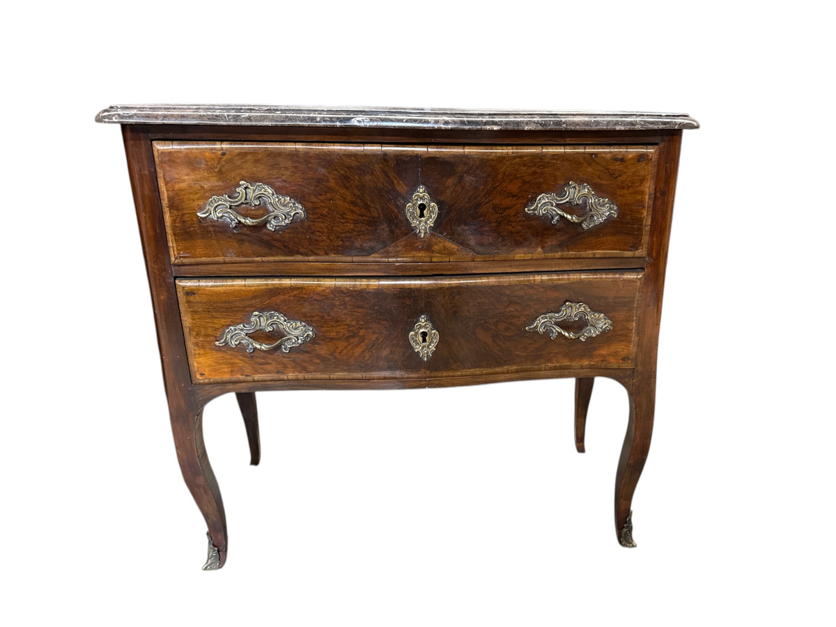 Antique Louis XV Sauteuse Chest of Drawers
