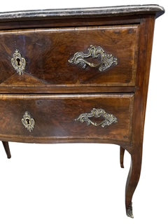 Antique Louis XV Sauteuse Chest of Drawers