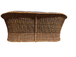 Wicker Works Rattan Classic Outdoor Round Back Sofa