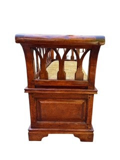 Gothic Revival Style Settle or Hall Bench