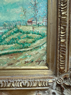 Oil Painting of Boats