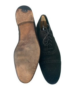 Men's Classic Brown Suede Brogues