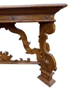 Vintage Spanish Renaissance Style Console Possibly 'Siena' by Minton-Spidell