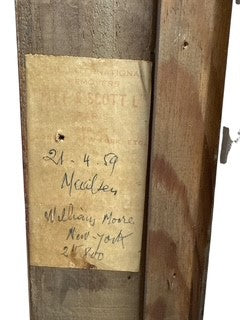 Oil Painting by Jean-Pierre Zingg of Blue Flowers