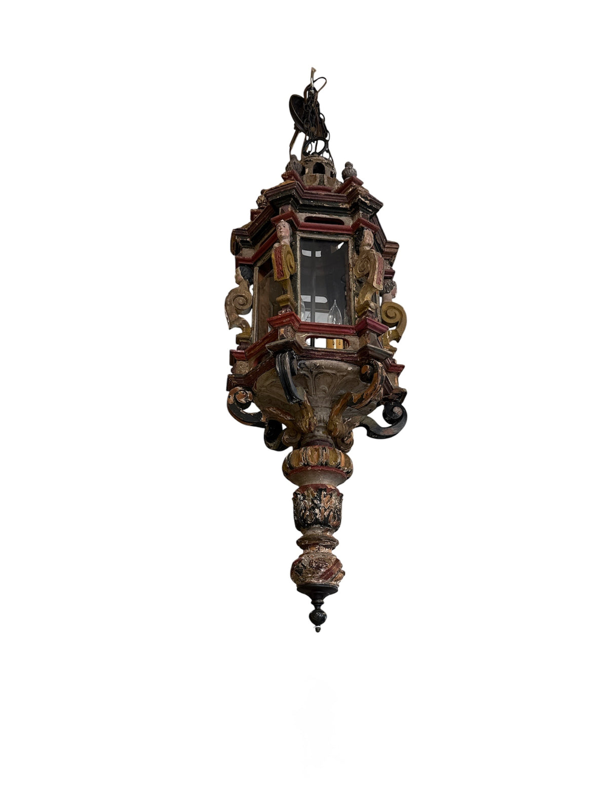 Early Venetian Carved Lantern