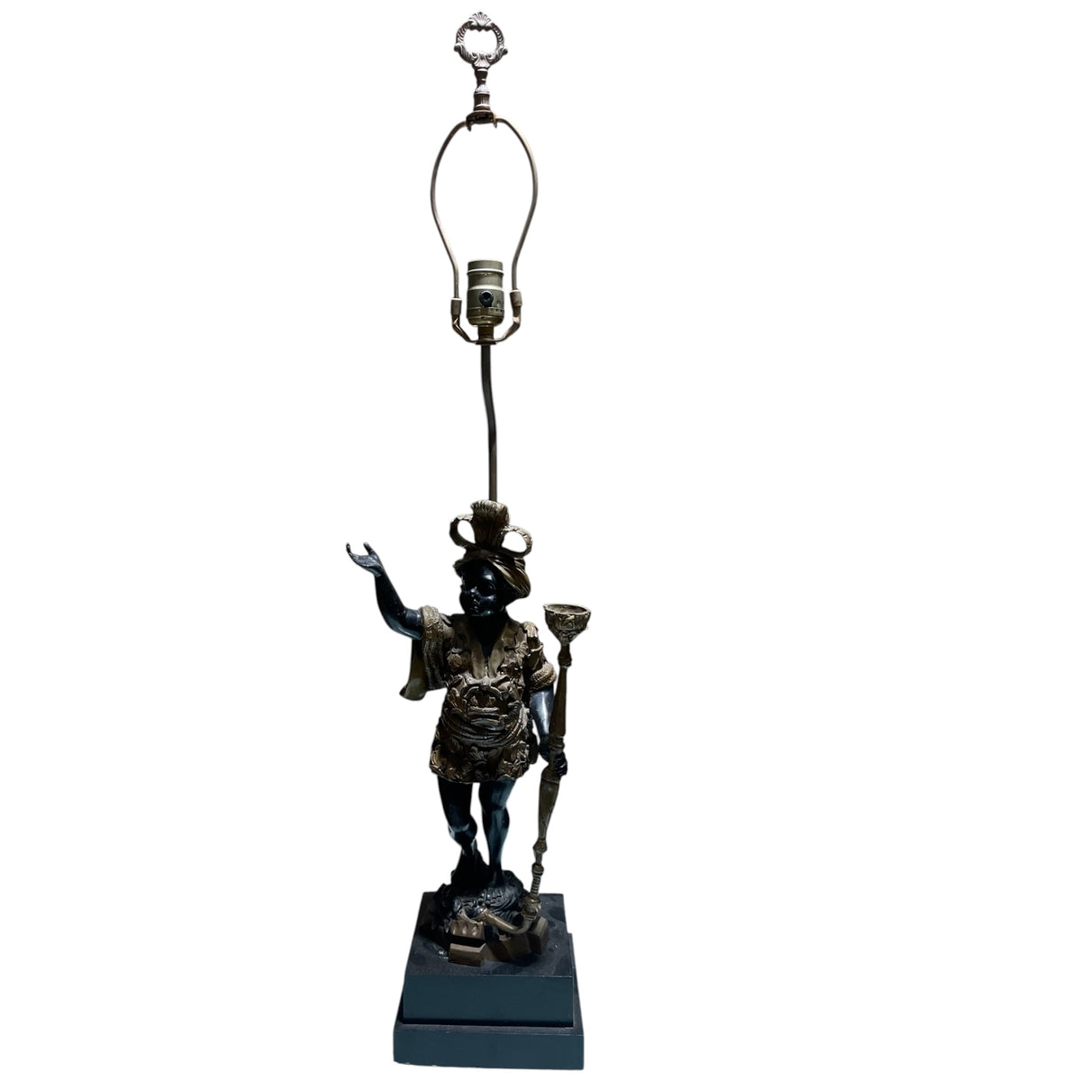 Blackamoor Figural Lamp